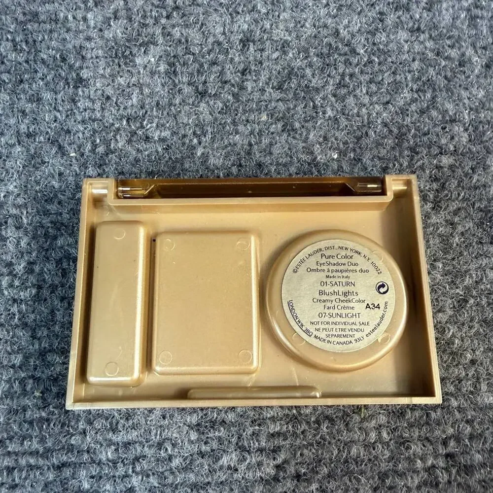 Estee Lauder Pure Color EyeShadow Duo BlushLights CheekColor